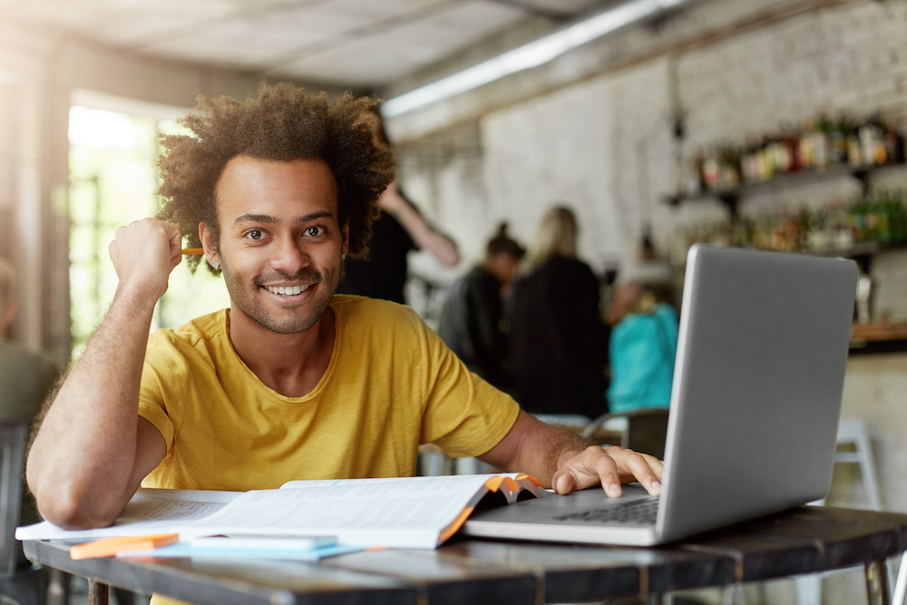 Happy student event candidate experience