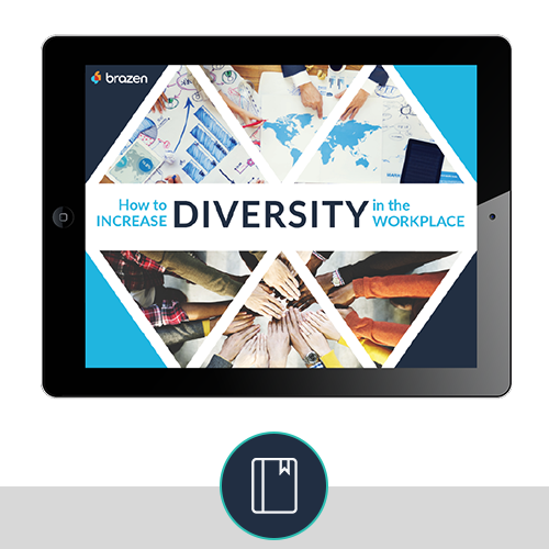How to Increase Diversity eBook cover and CTA