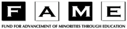 Logo FAME Fund for Advancement of Minorities through Education