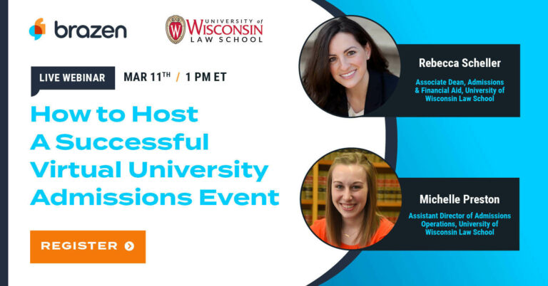 How to Host A Successful Virtual College Admissions Event