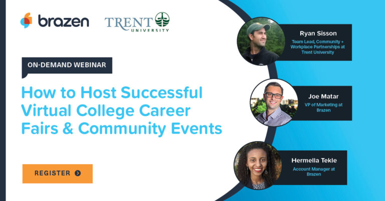 Best Practices for Hosting Virtual College Career Fairs & Community Events