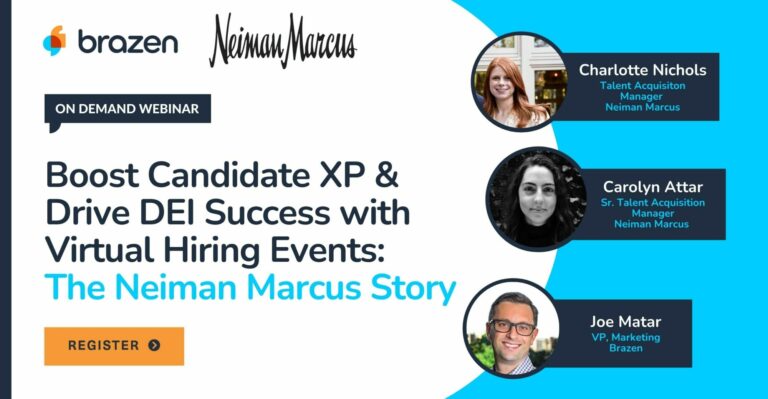 Reach More Candidates, Boost Candidate Experience & Drive DEI Success with Virtual Hiring Events