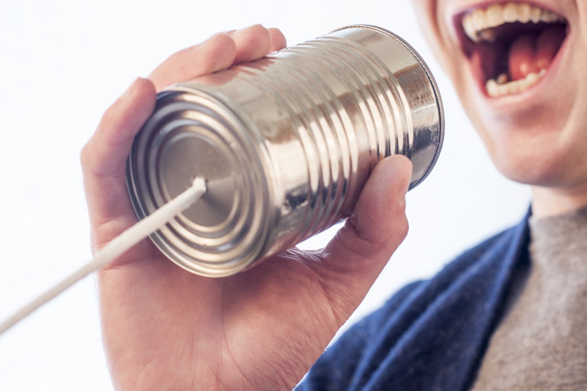 Conversation recruiting man