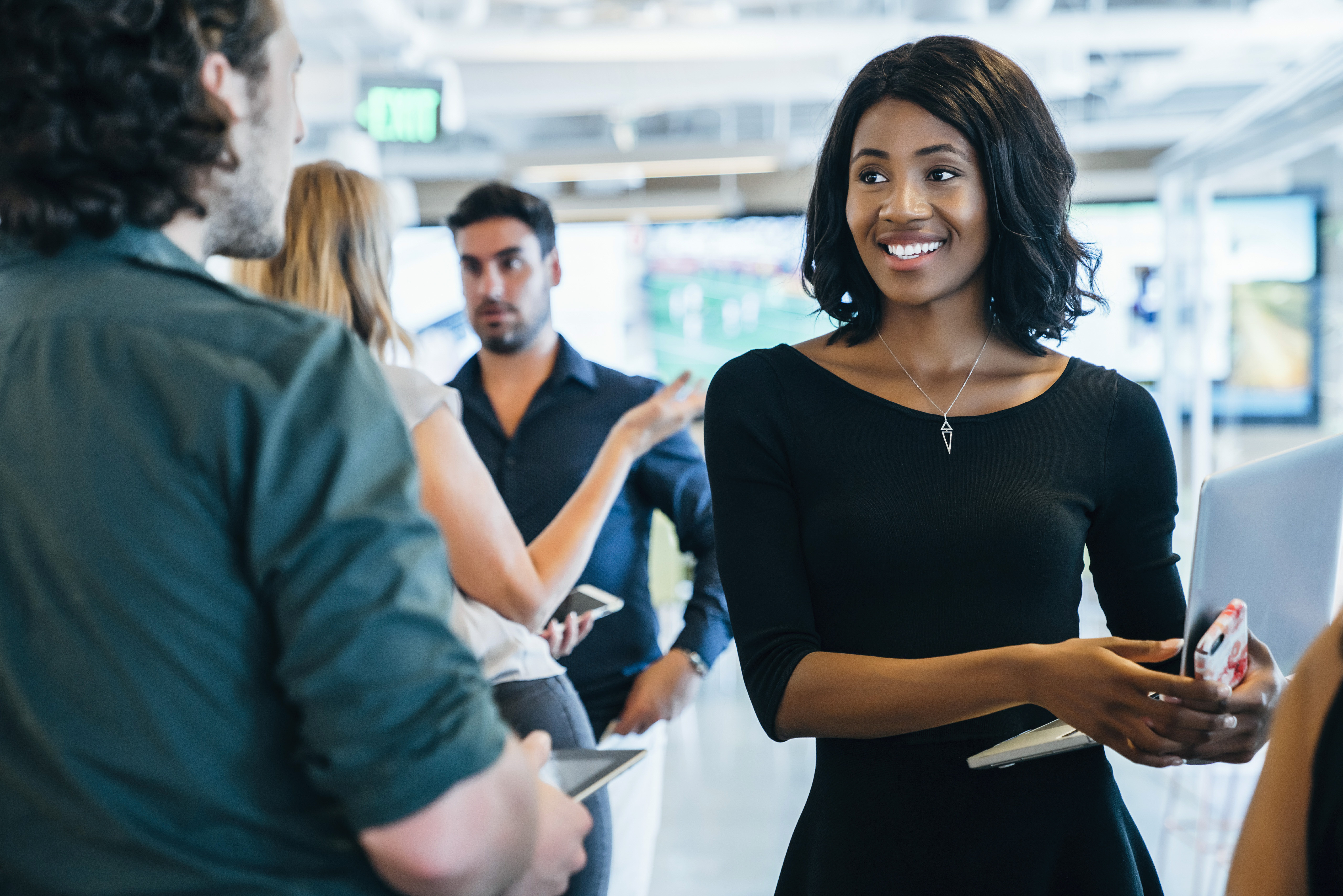Hybrid recruiting online in person